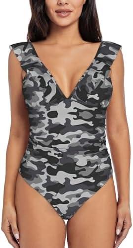 Stylish and Flattering Women's One-Piece Swimsuits on Amazon