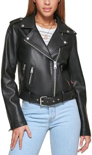 Explore our stylish women's leather jackets collection!