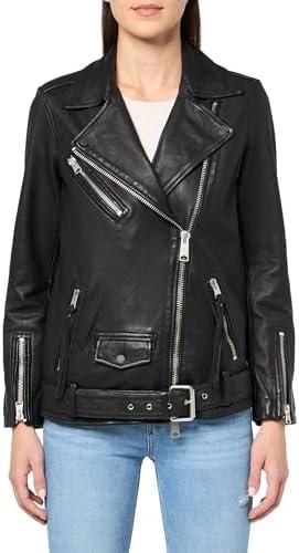 Explore our stylish women's leather jackets collection!