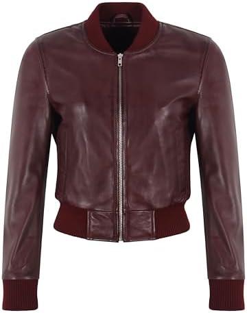 Explore our stylish women's leather jackets collection!