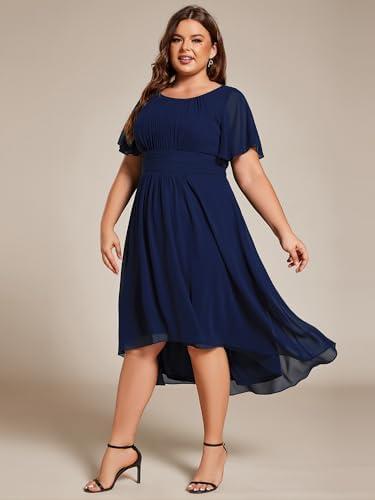 Exploring Ever-Pretty's Plus Size A-Line Wedding Guest Dress