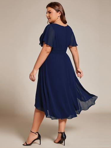 Exploring Ever-Pretty's‍ Plus Size A-Line Wedding Guest Dress