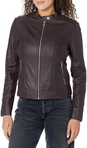 Trendy⁢ Women's Leather and Fleece Jackets for Fall 2024