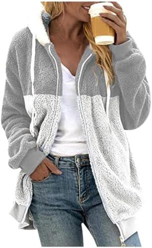 Trendy Women's Leather and Fleece Jackets for‍ Fall ‍2024