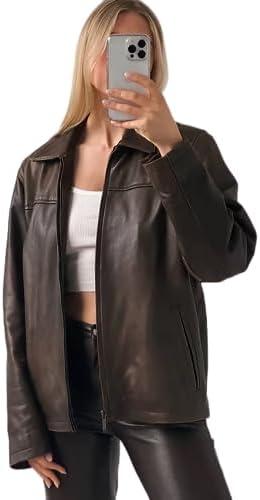 Explore stylish women's leather jackets for every occasion!