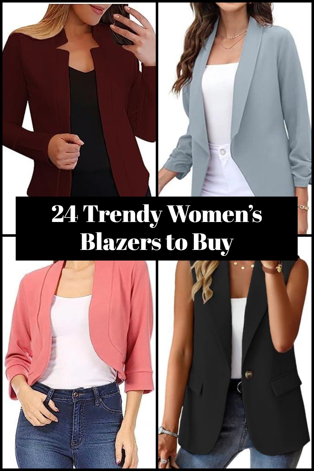 Explore Trendy Women’s Fashion: Blazers, Cardigans, and More!