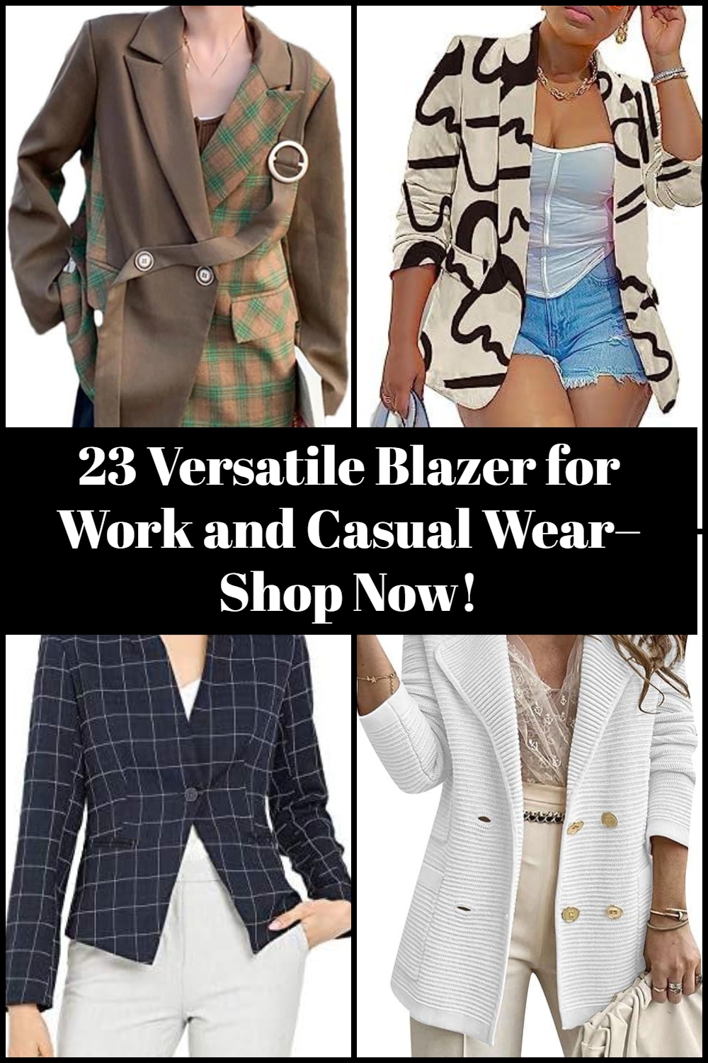 Trendy Women’s Blazers for Every Office Occasion