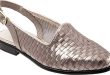 Step Into Style Our Take On Trotters Pewter Leather Flats
