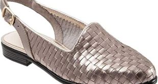 Step Into Style Our Take On Trotters Pewter Leather Flats