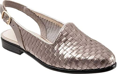 Step into Style: Our Take on Trotters Pewter Leather Flats