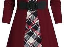 Cozy Up in Style: Our Review of the Plaid U Pencil Dress