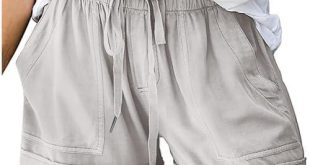 Discover Our Go-To Summer Style: Women’s Drawstring Bermuda Shorts