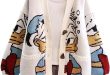 We Review the Cute Cartoon Duck Knit Cardigan: A Cozy Find!