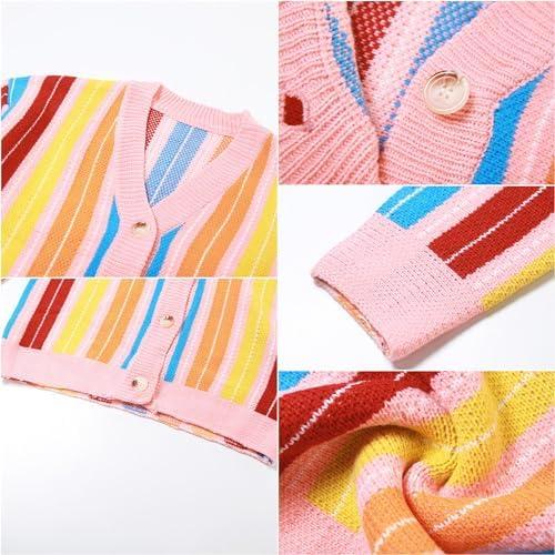 Embracing Color: Our Experience with Yootiko's Rainbow Cardigan