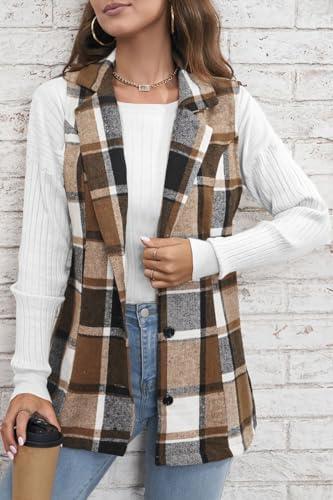 Discovering ELFTOWN's Casual Sleeveless Plaid Vest: Our Take