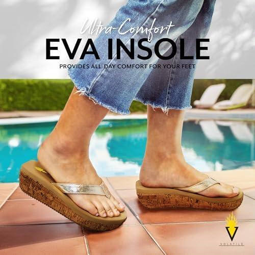 Step Into Style: Our Take on VOLATILE's Thong Wedge Sandals