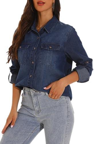 Elevate Our ​Everyday Style: ‌A Review of GUANYY's Denim Shirt