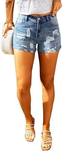 Stylish Women's Denim Shorts for Summer⁢ and Casual Wear