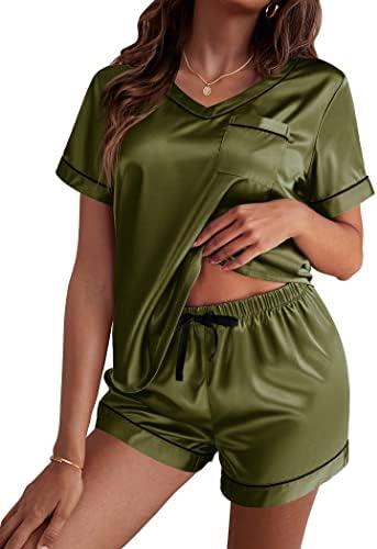 Luxurious Silk Satin Lingerie & Pajama Sets for‌ Women