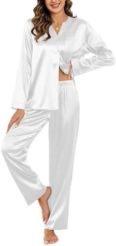 Discover ‍Elegant Women's Silk Satin Pajama ​Sets Online