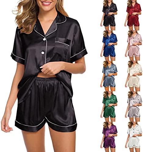 Soft and Elegant Women's ⁤Silk Satin Pajama Sets for All