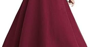 Dramatic metallic skirt perfect for stylish occasions