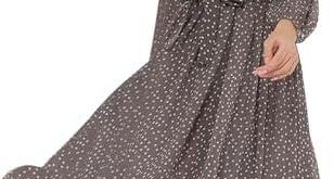 Discovering Elegance: Our Review of Aberyamee’s Floral Midi Dress