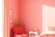 Charming Tangerine and Pink: A Dreamy Teen Room Makeover Awaits!