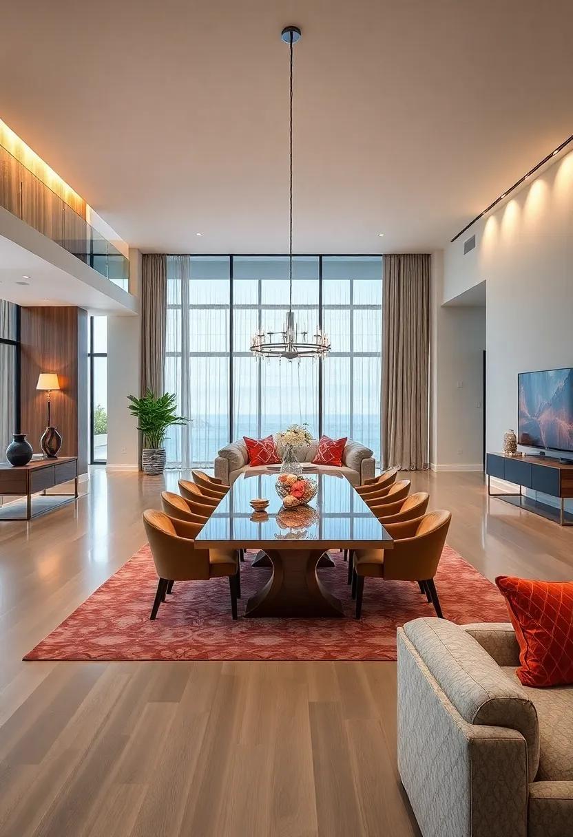 25 Exquisite Features for Designing the Ultimate Luxury Open-Concept Dining Area