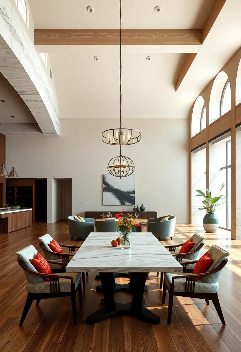 Architectural Elements: Highlight features such as arches, columns, or ceiling beams to ⁤add⁣ a classic, timeless appeal