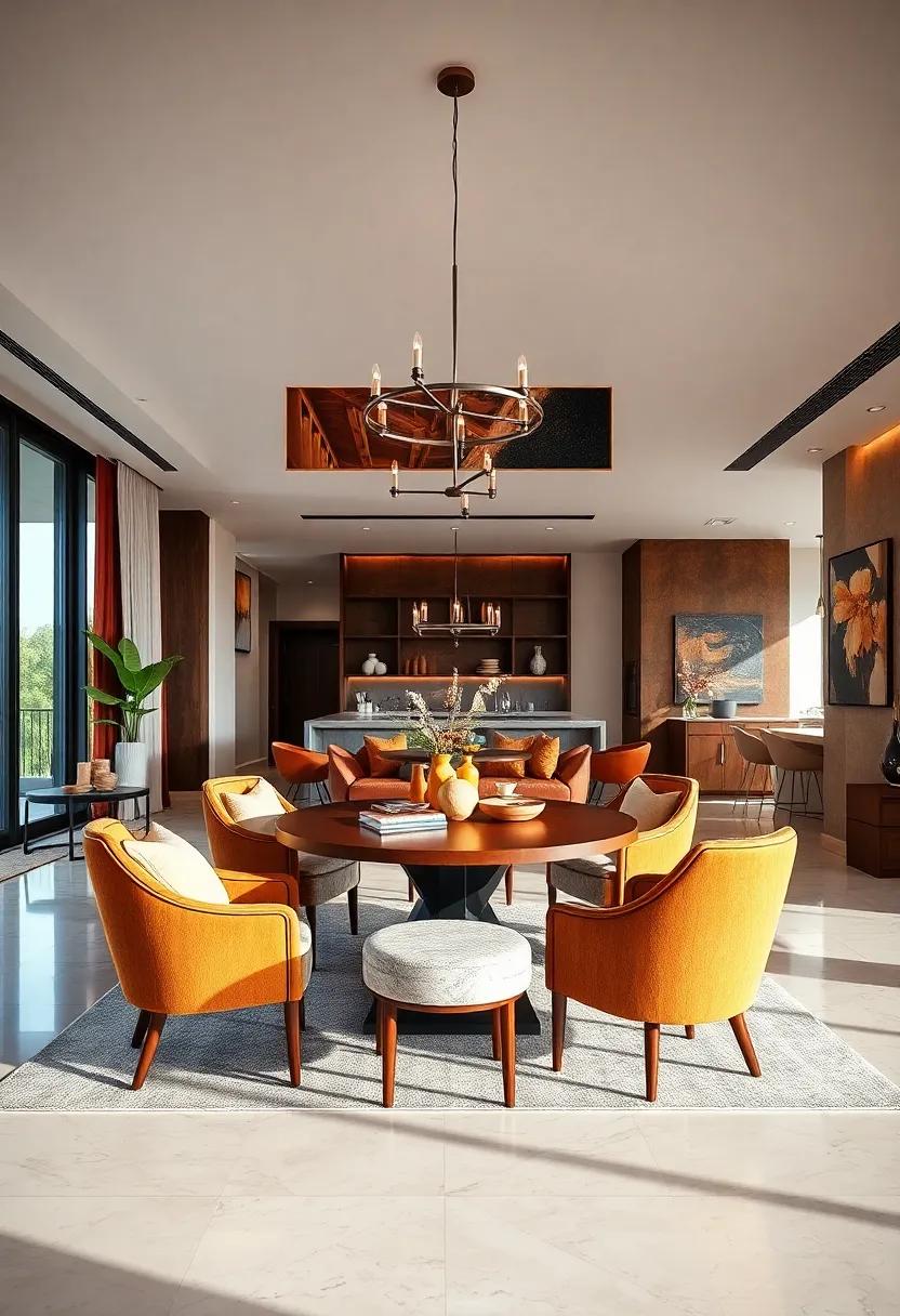 Cozy Nooks: Create intimate corners​ with small tables and comfy chairs for casual meals or <a href=