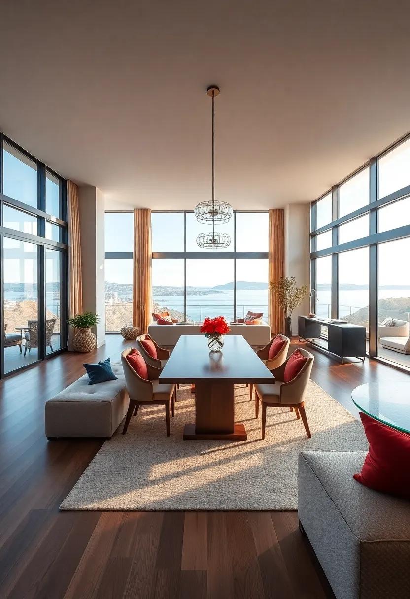 Expansive Windows: Embrace natural⁢ light with floor-to-ceiling windows that offer breathtaking ⁢views and⁢ create an airy atmosphere