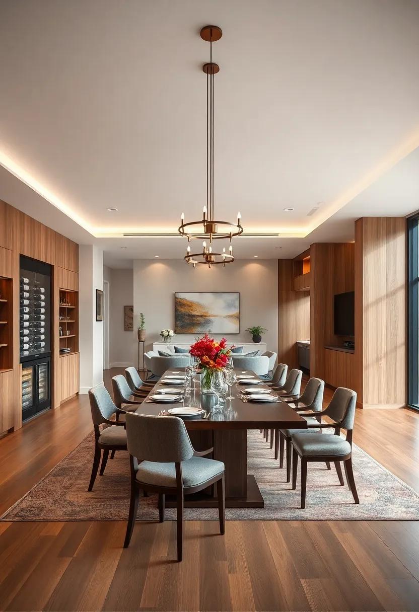 Wine Storage: Install specialized wine fridges‍ or elegant wine racks to keep your collection accessible and beautifully displayed