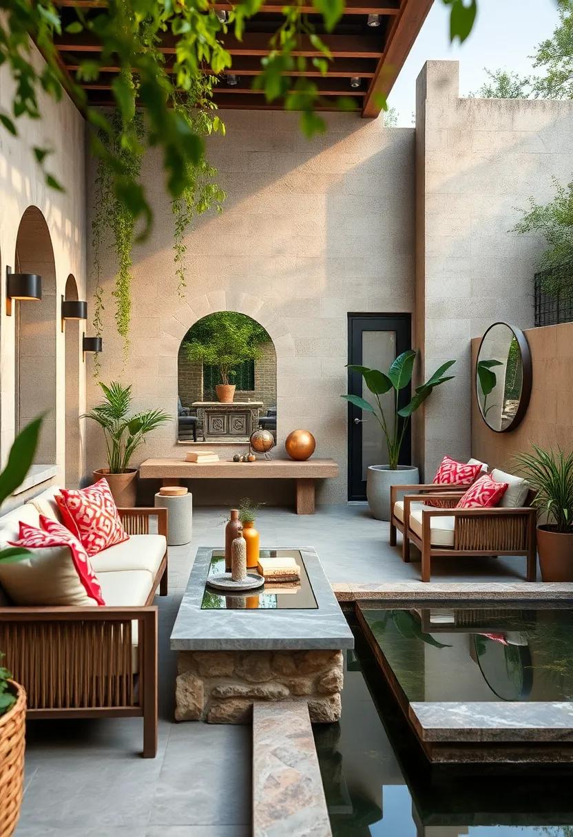 Floating Reflections: Innovative Ideas for Hanging Mirrors Above Water Features