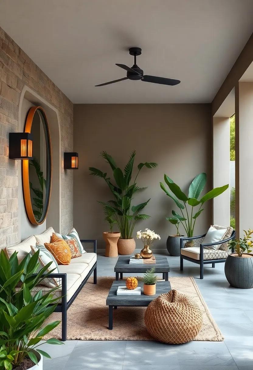 Modern Minimalism: Sleek‍ Mirror Designs for Contemporary Patios