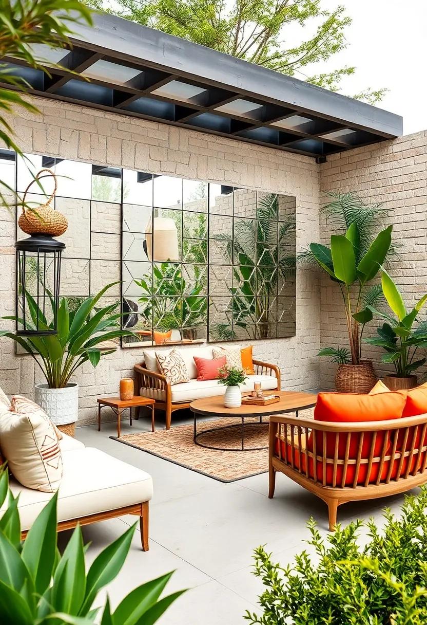 Playful Patterns: Experimenting with Decorative Mirrored Walls