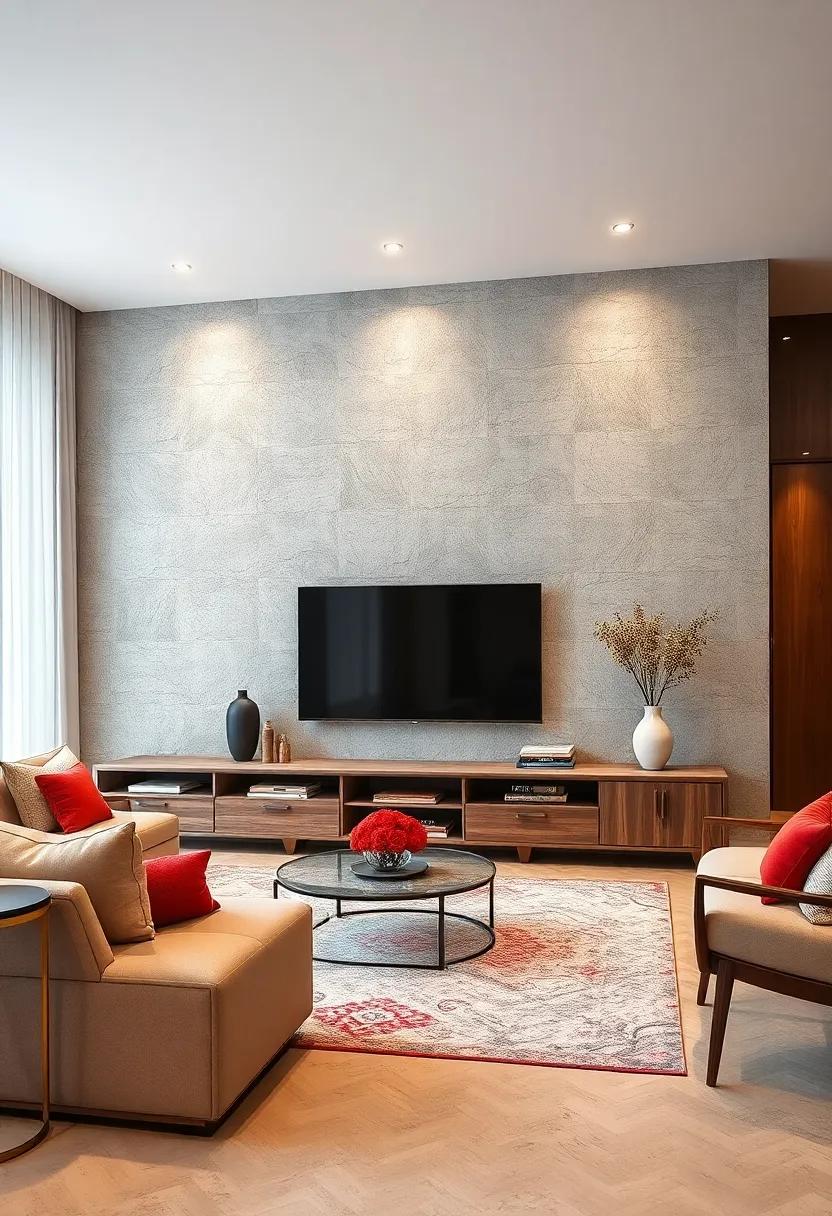 Adding Artistic ⁢Flair Unique TV units‍ That Double as Statement Pieces