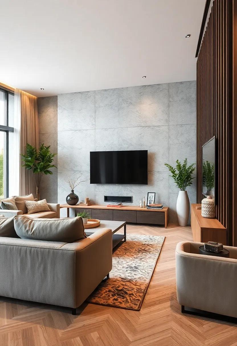 choosing Materials That ‍Blend Durability with Style for Modern Living ⁢Rooms