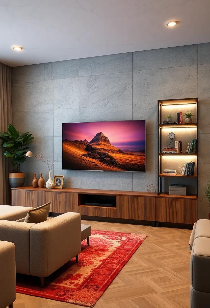 Integrating Shelving​ for‍ Books and ‍Accessories Blending Functionality and ⁢style