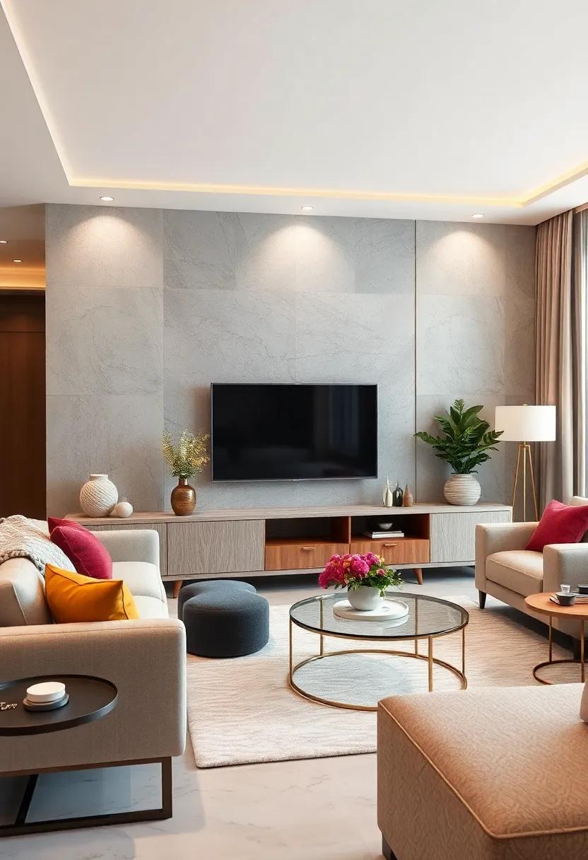 Mixing Textures for‌ an Inviting⁣ Living‍ Room Dynamic Designs to ⁣Consider