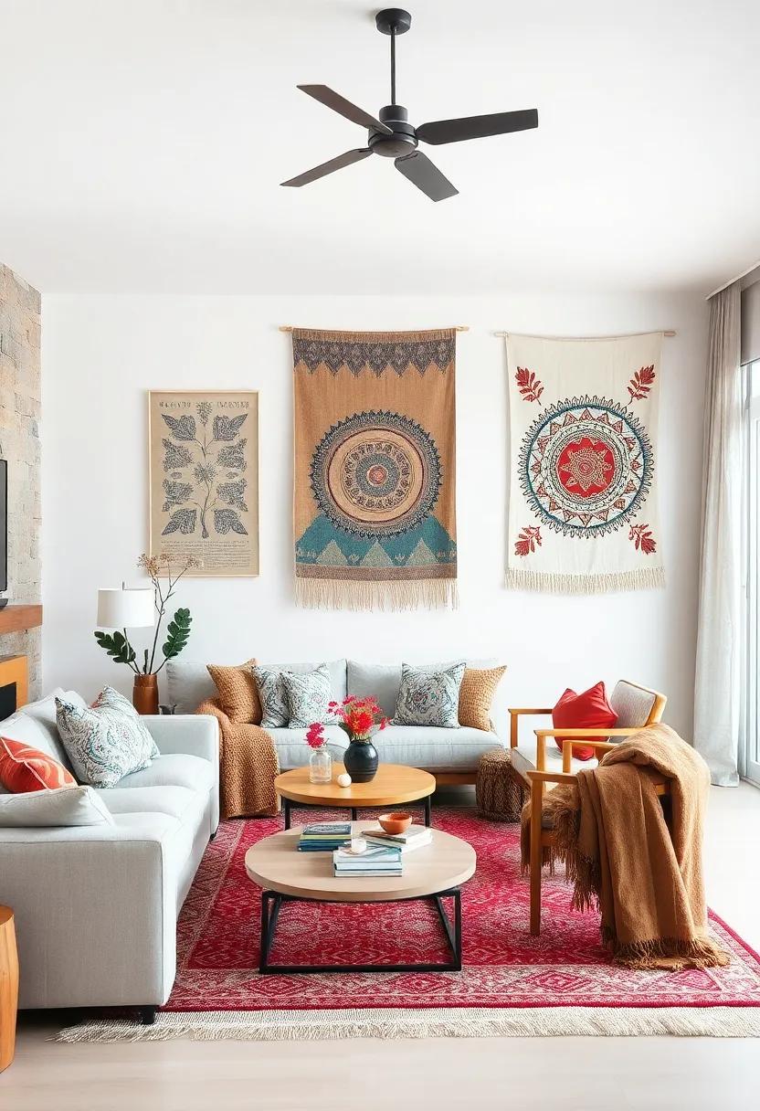 Hang Tapestries: Consider wall hangings⁤ or tapestries that feature Scandinavian motifs to add interest and texture to bare walls