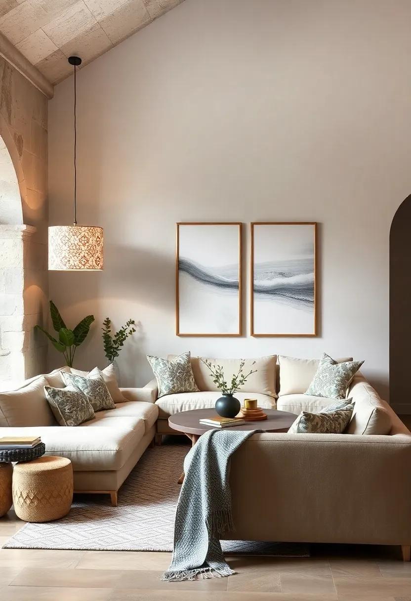 Go for Patterned Lampshades: Introduce a few lamps with patterned shades that reflect ⁣Scandinavian aesthetics, adding both light and character