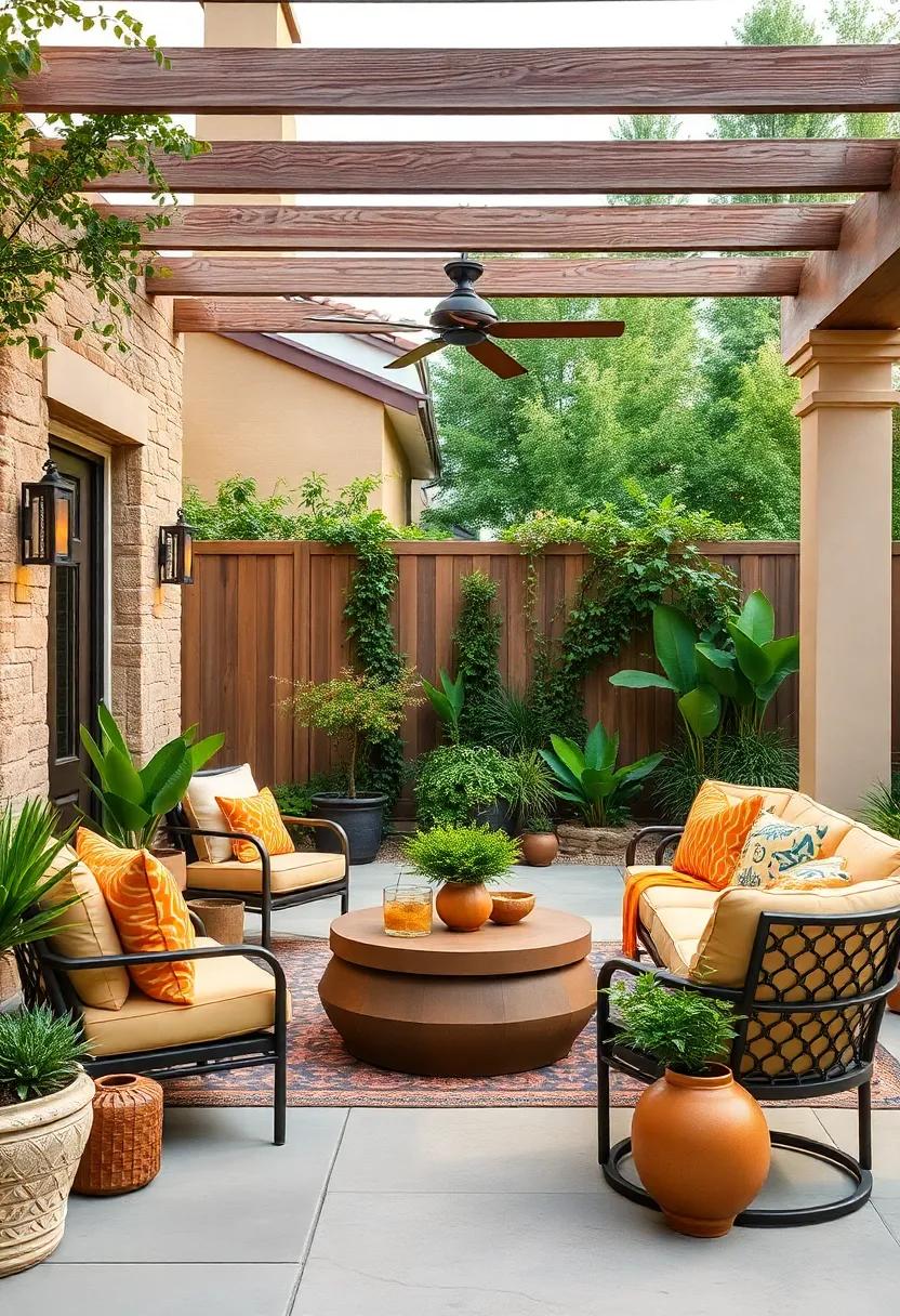 Seasonal Decor Rotations: Change up your decor with the seasons using themed decorations to keep your patio fresh and inviting all year round