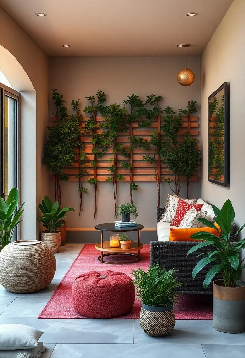 Green ​Dividers: ⁤Use tall plants or trellises to‌ create ⁣privacy​ while defining your cozy seating zone away from ⁤the hustle and bustle