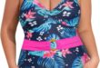 Our Honest Take on the Hanna Nikole Navy Plus Size Swimsuit