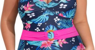 Our Honest Take on the Hanna Nikole Navy Plus Size Swimsuit