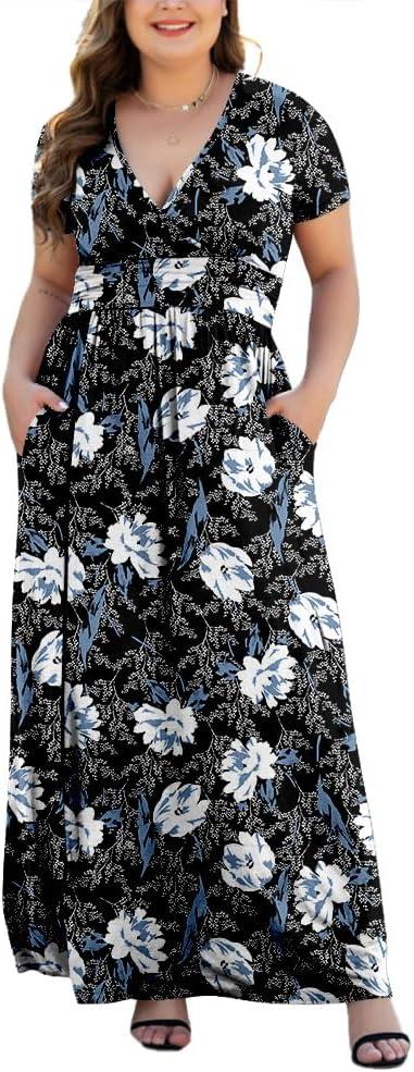 Our Take on the HAOMEILI Plus Size Maxi Dress: Style & Comfort Combined