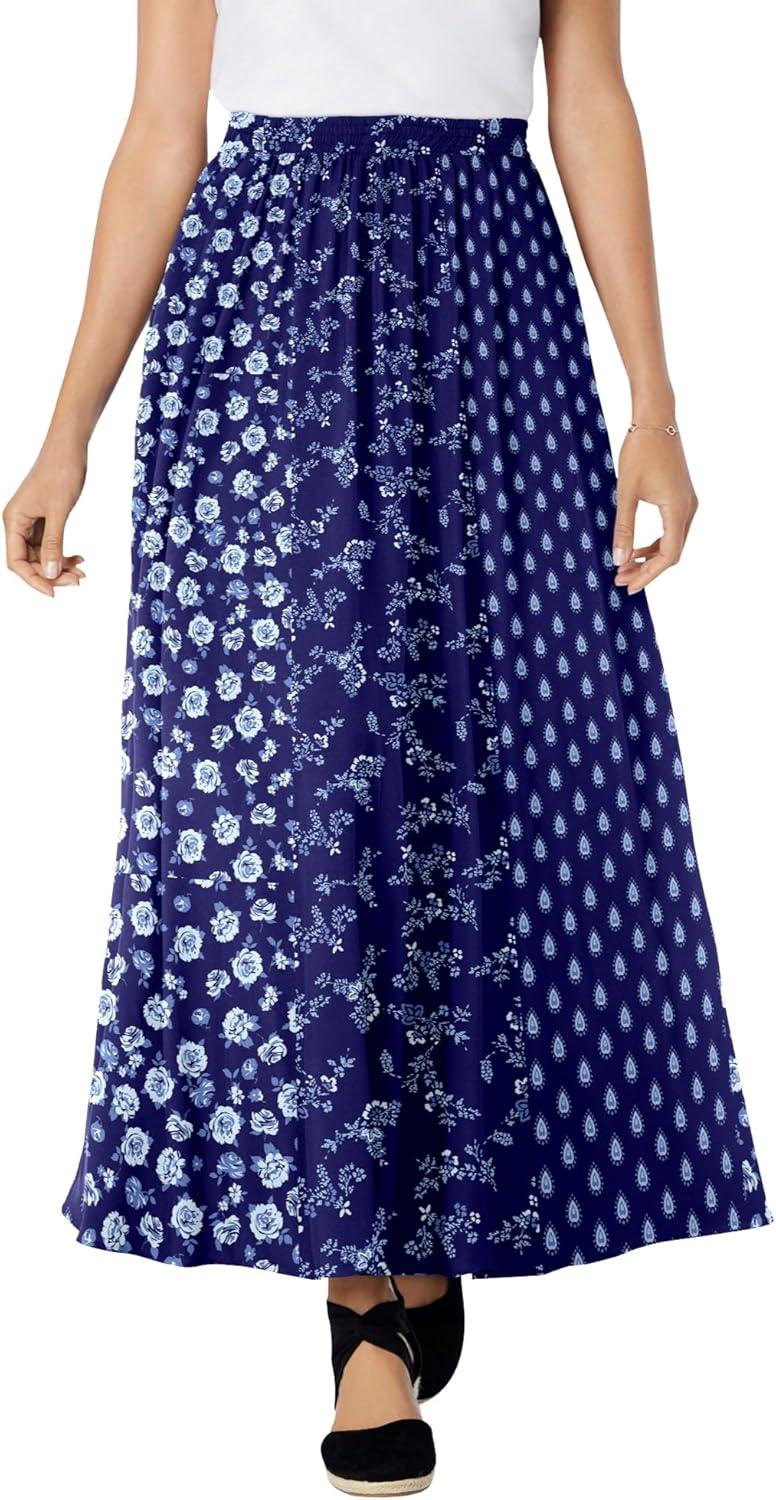 How We Feel About the Woman Within Plus Size Maxi Skirt