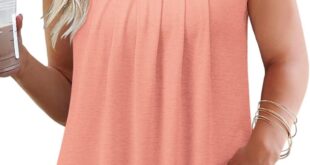 Why We Love the DOLNINE Plus-Size Flowy Tank Tops for Summer