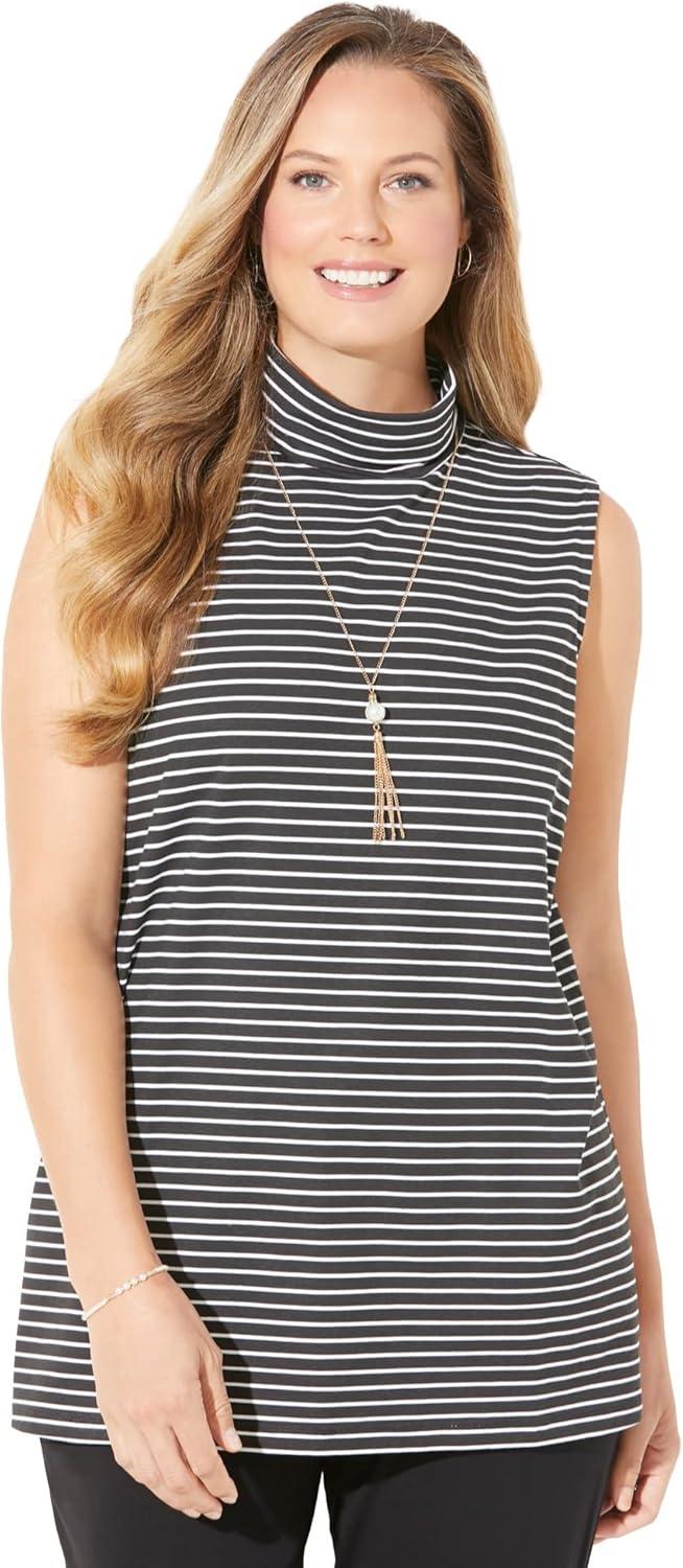 Why We Love the Suprema Sleeveless Turtleneck: Our Cozy Plus-Size Pick